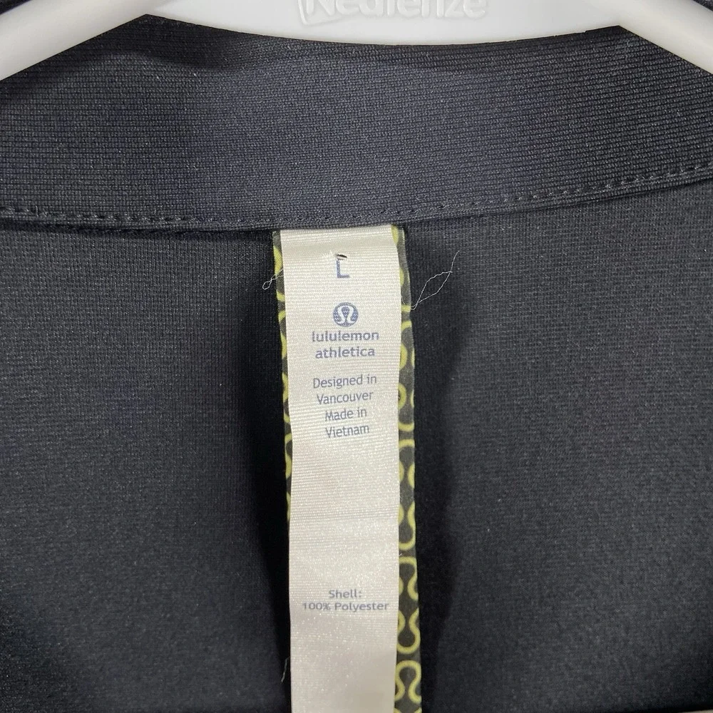 Lululemon Jacket Mens Large Nonstop Blazer Full Zip Button Front Stretch Casual